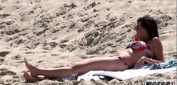  Beauty at the Beach video starring Stacey Foxxx - Mofos.com